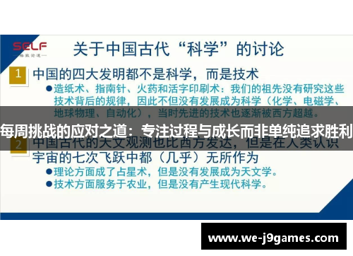 每周挑战的应对之道：专注过程与成长而非单纯追求胜利